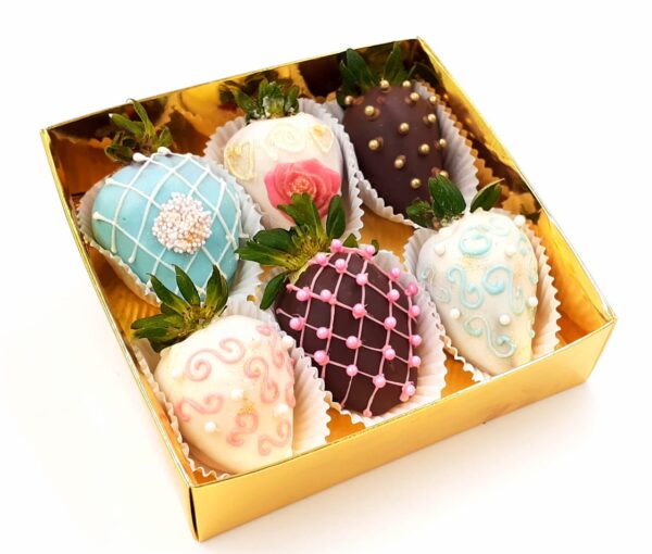 Estuche de fresas con chocolate #CEFR30 - Imagen 2