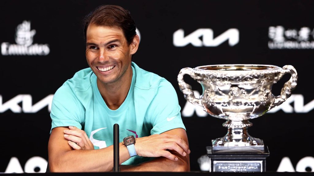 Rafael Nadal abierto de Australia