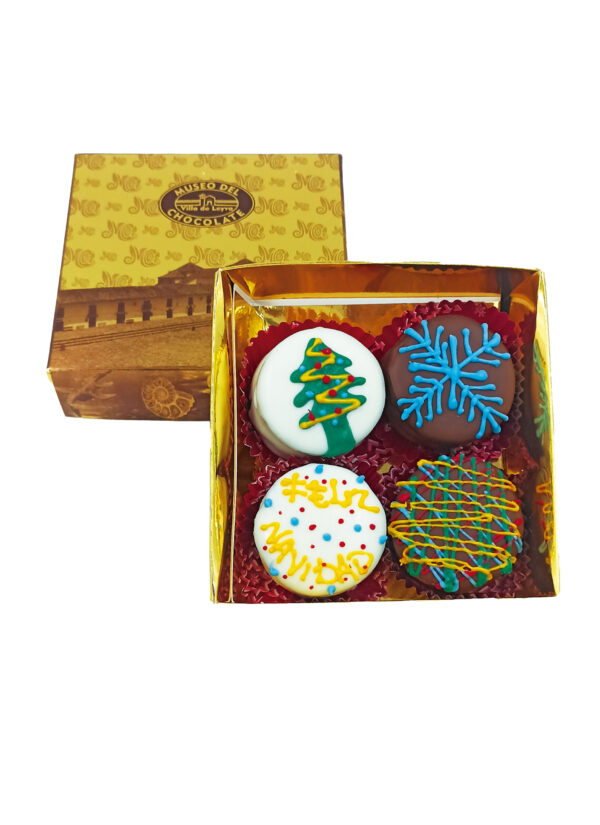 Estuche de alfajores navideños #ALN25
