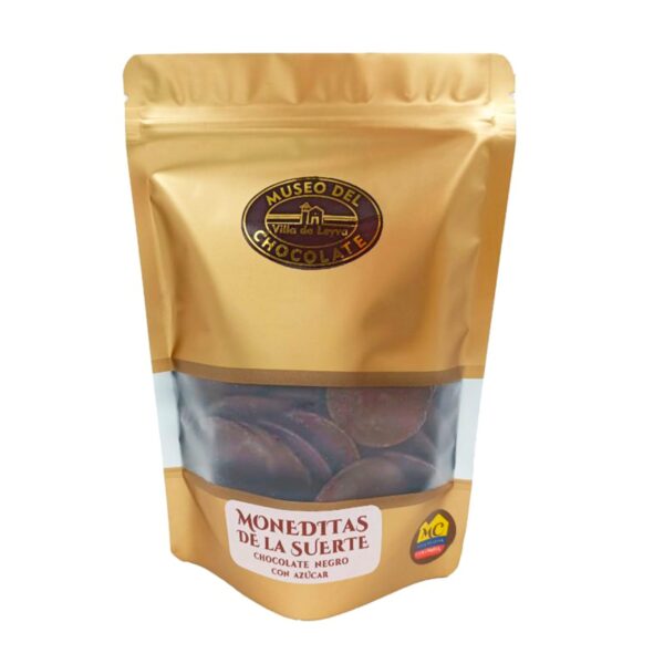 Moneditas de la suerte chocolate leche "large"