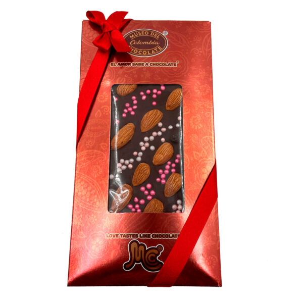 Tableta real de perlas y almendras