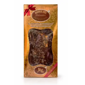 Tableta con nibs de cacao sin azúcar