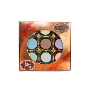 Estuche de Bombones rellenos con licor & frutas