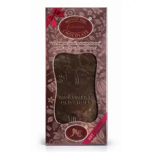 Tableta cacao 55% nibs con azúcar