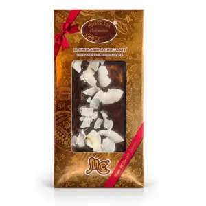 Tableta cacao 80% sin azúcar con coco