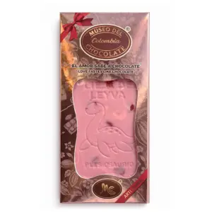 Tableta cereza gummy 35% cacao con azúcar