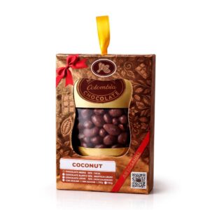 Perlado coco con chocolate 60% cacao - sin azúcar
