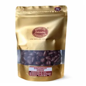 Perlado coco chocolate 60% sin azúcar sin leche