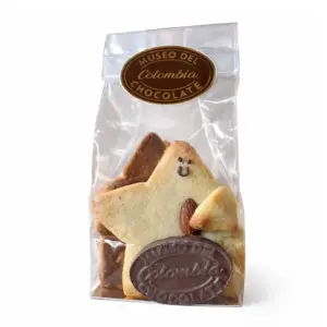 Galleta estrella fugaz con almendra