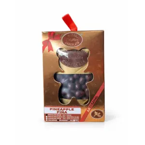Perlado piña con chocolate 60% cacao - sin azúcar