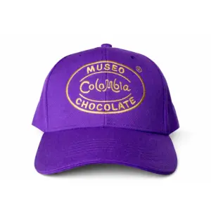 Gorra Museo del Chocolate morado
