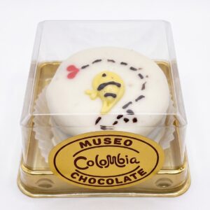 Alfajores de chocolate blanco