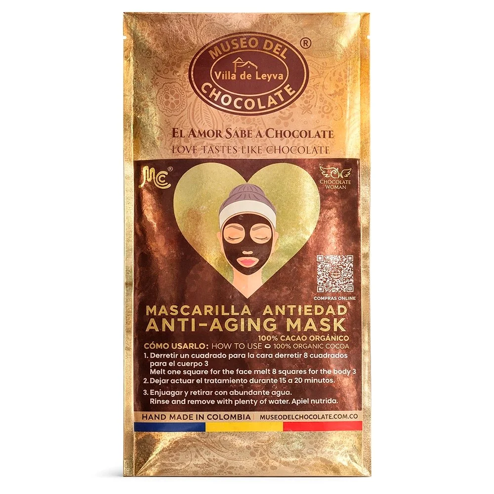 Mascarilla antioxidante - Chocolate 100% cacao